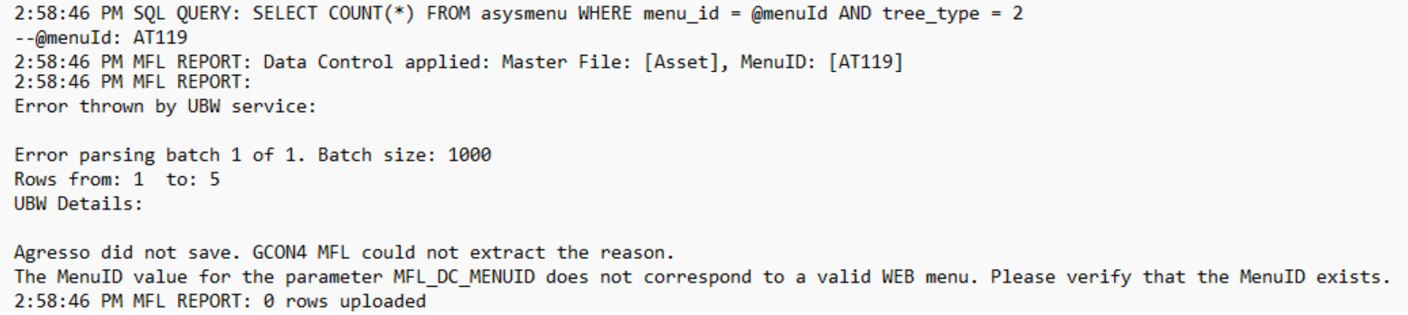 mfl_log_validation