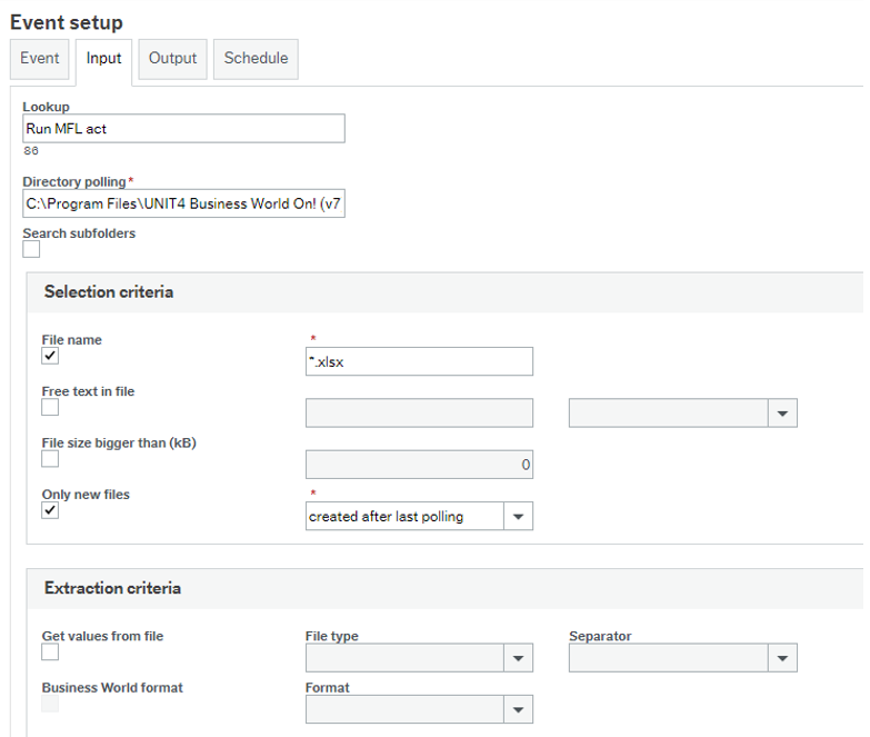 Running MFL from Intellagent